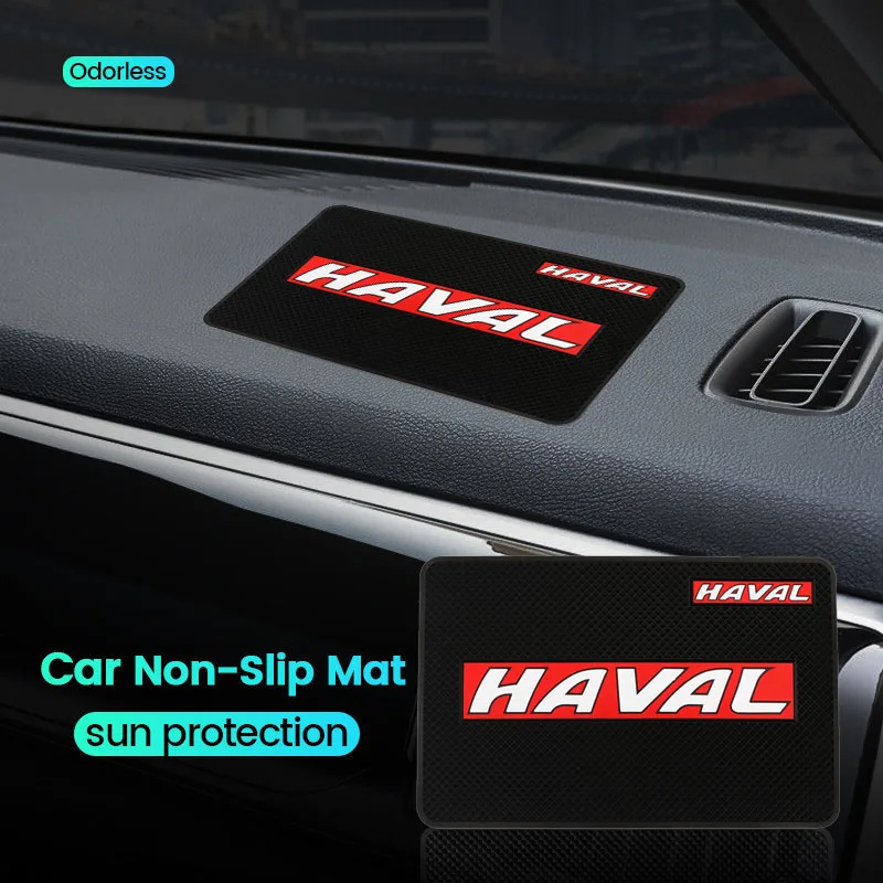 Car PVC Anti Slip Mat Phone Holder Dashboard Non Slip Pad For Haval H6