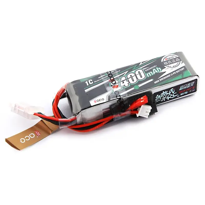 Batterie LiPo 3S 11.1V RC 2200mAh 30C/45C XT60 pour Drone Voiture