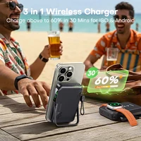 QOOVI Qi2 10000mAh Wireless Power Bank PD20W Fast Charging External Battery Portable Charger For iPhone Samsung iWatch Airpod - Image 5