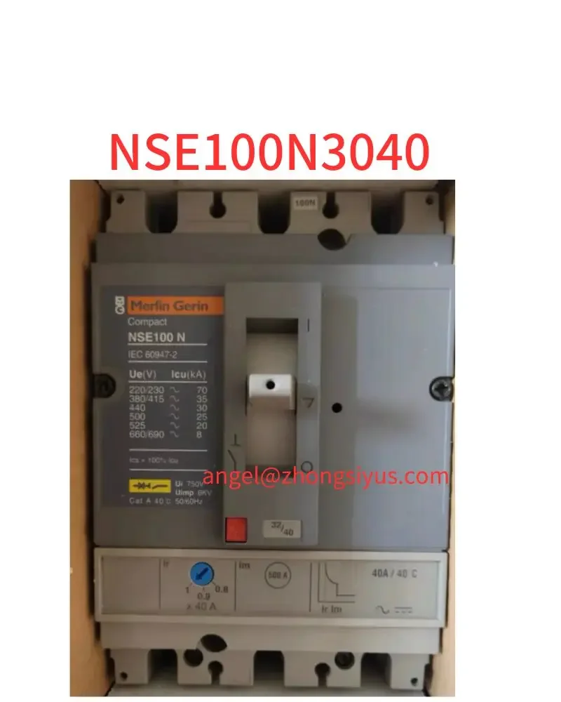 

New molded case circuit breaker NSE100N3040