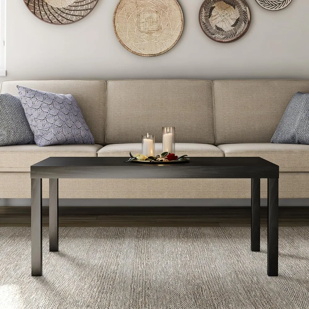 

Ameriwood Home Parsons Coffee Table, Black