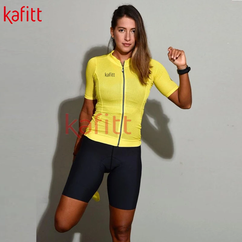 

KAFITT Abbigliamento Da Ciclismo Professionale Da Donna Set Di Tute Da Triathlon Kit Di Tute Da Donna Piccola Scimmia Macaquinho