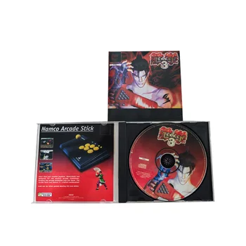 PS1 tekken 3 PAL con copia manuale Gioco a disco Fondo nero Sblocco stazione console 1 parte per videogiochi con driver ottico retrò 1