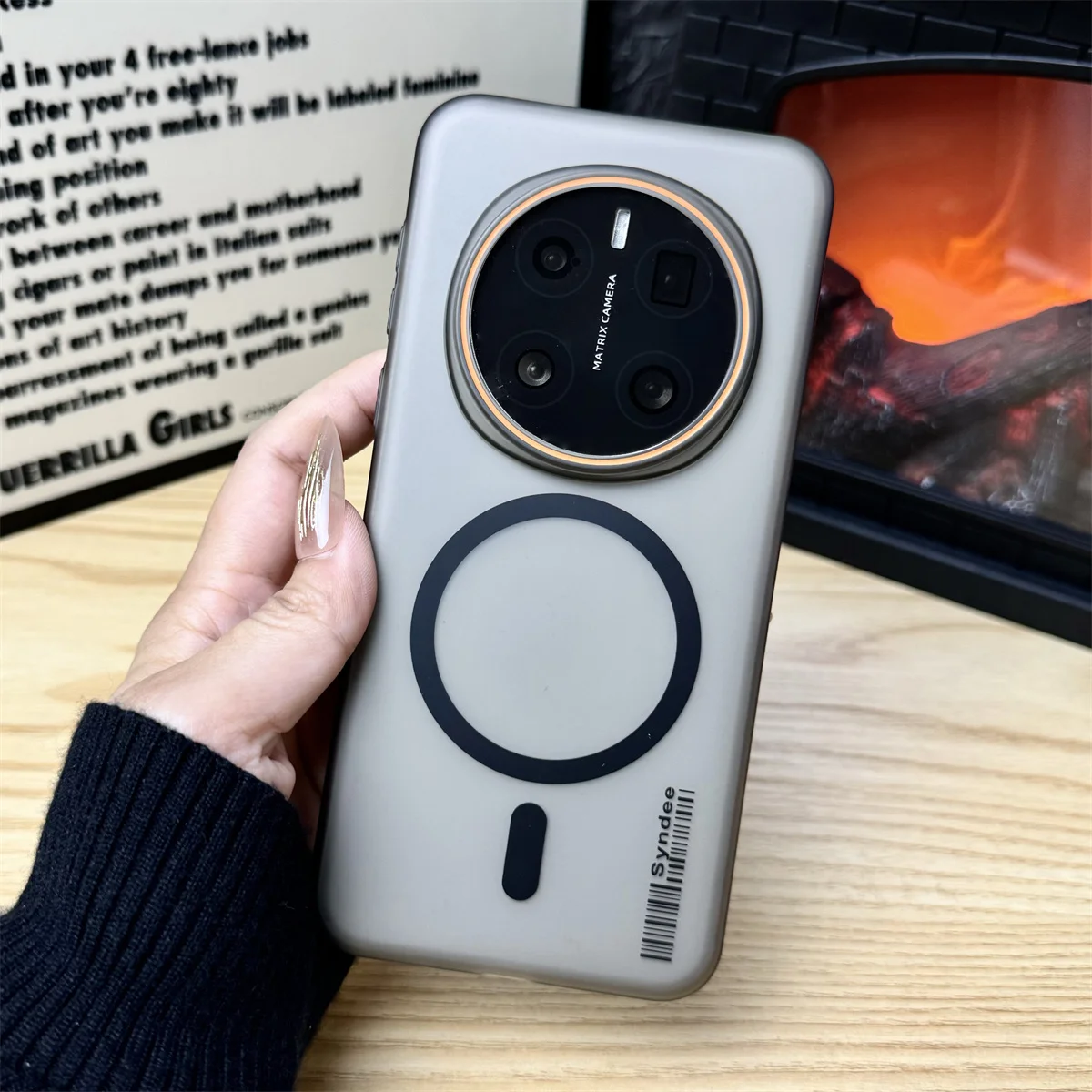 Magnetic Magsafe Matte Clear Candy Phone Case