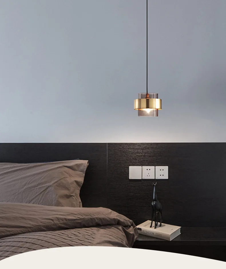 Description Picture 2 of itemNordic minimalist Restaurant Chandelier Creative Personality Golden luxury dinng room bar cafe Modern pendant light