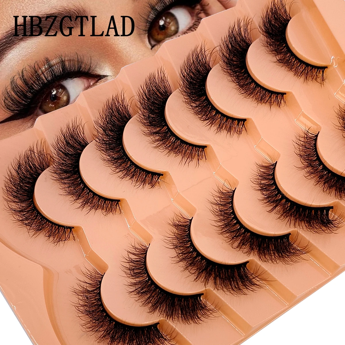 

Новые 7 пар 3D норковые ресницы натуральные длинные реалистичные грязный макияж норковые ресницы Толстые Накладные ресницы Мягкие Накладные лахсы наращивание