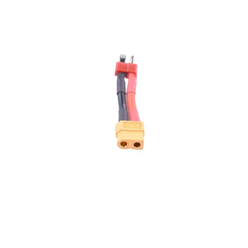 Adaptateur XT60 Femelle vers Deans T-Plug Mâle 14AWG 40mm 2Pcs RC LiPo