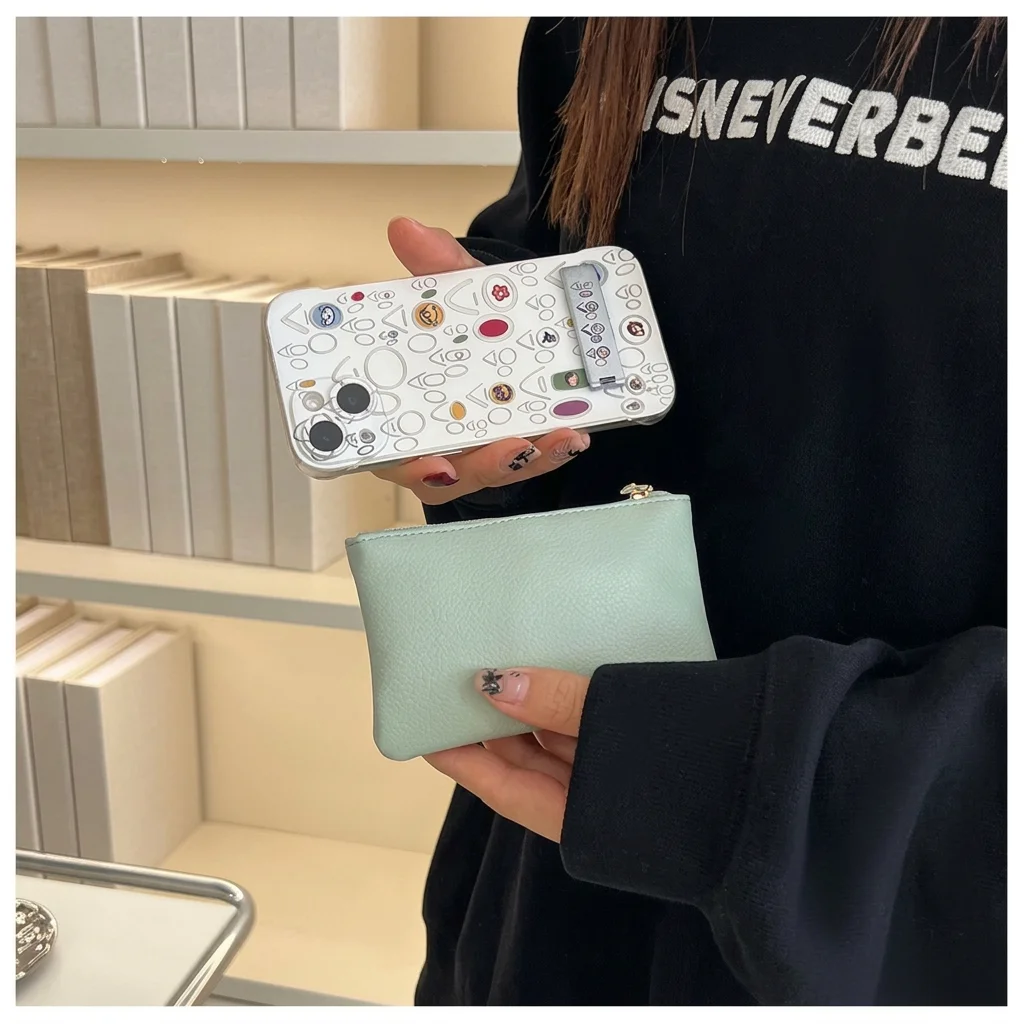 Slim Minimalist Wallet - Ultra-Thin Card and Coin Pouch