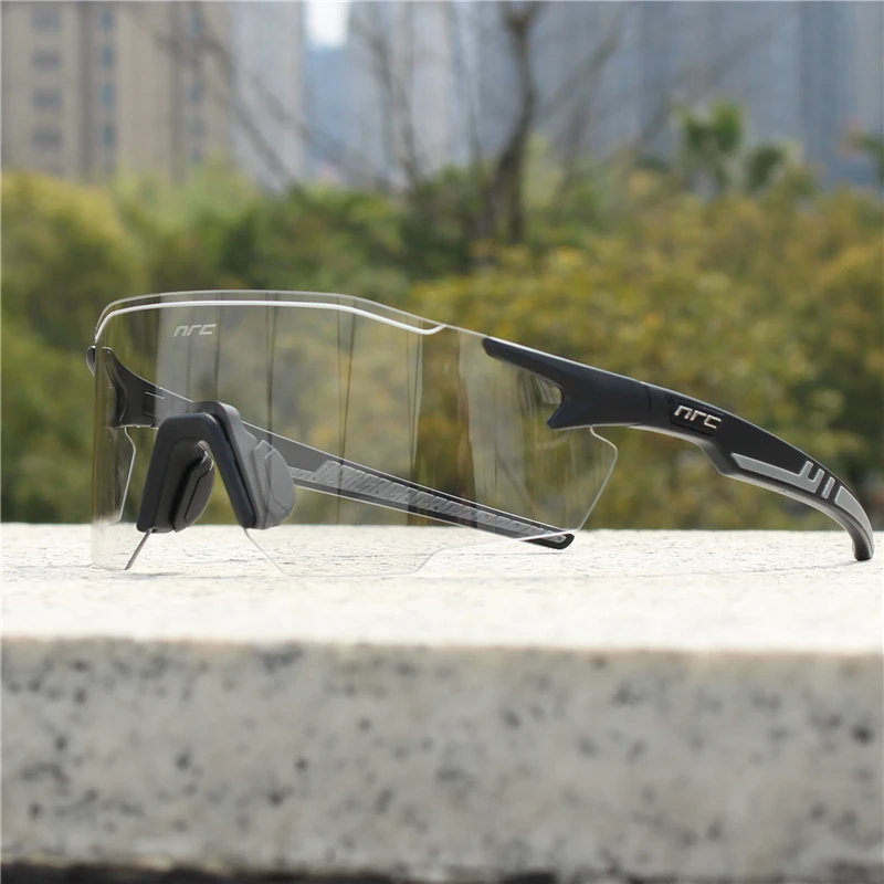 NRC Cycling Sunglasses UV400 TR90 Sports Bicycle Glasses MTB Mountain Bike Fishing Hiking Riding Eyewear for Men Women sport