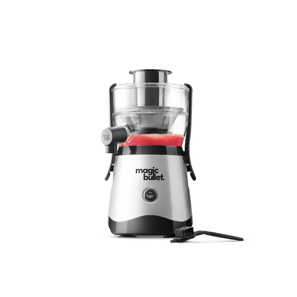 

Magic Bullet Mini Juicer, 400-Watt, Silver, MBJ10100WM