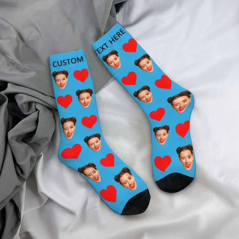 Personal Custom Avatar Printed Socks Cozy Sport Middle Tube Socks Cotton for Unisex Birthday Present 86 Sc80fc8f06e6c406a8807863bc0daf200H