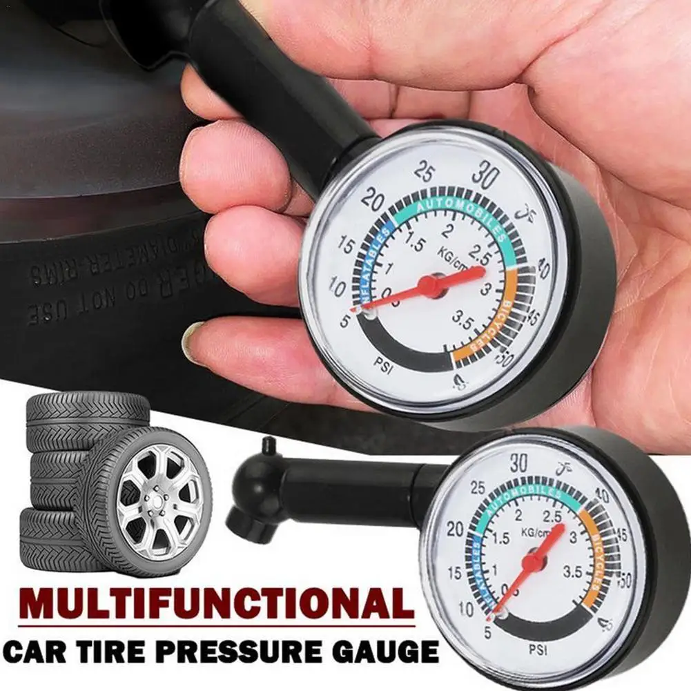 High Precision Tyre Pressure Measurement Tool Mini Car Automobile