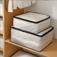 Sac de rangement sous le lit, 1-2 pièces, sac de couette pliable, rangement de vêtements de garde-robe, organisateur étanche et anti-poussière, sac de rangement de grande capacité 2