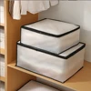 Underbed Storage Bag Foldable Quilt Bag Wardrobe Clothes Storage Box Dustproof Organizer Large Capacity Quilt Storage Bag 1