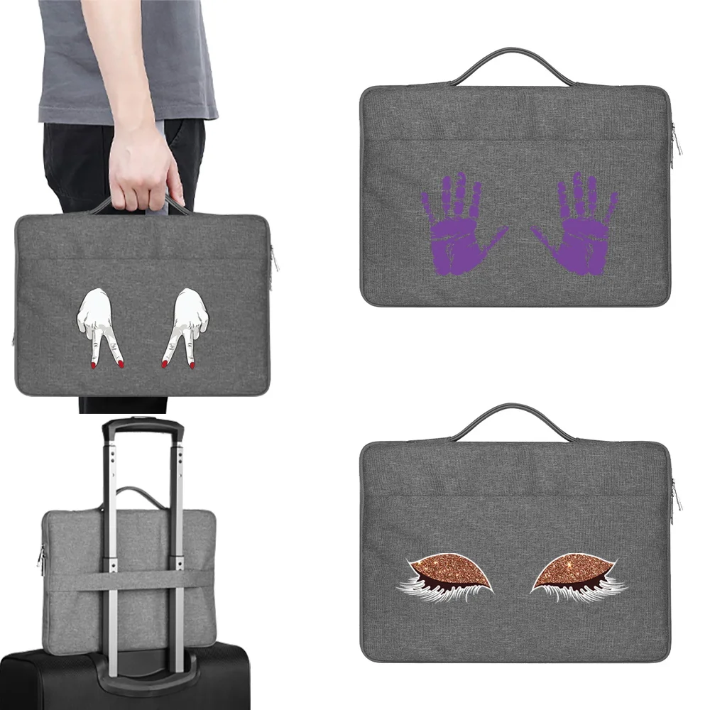 Laptop Bag Briefcase For Dell Asus Apple Huawei Travel Handbag 10.1 11.6 12 13.3 14 15.6 Inch Universal Shockproof Computer Case