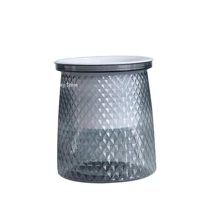 Automatic Water Absorbing Lazy Basin Transparent Hydroponic Flower Pot Diy Plastic Flower Arrangement Flowerpot Table Decoration