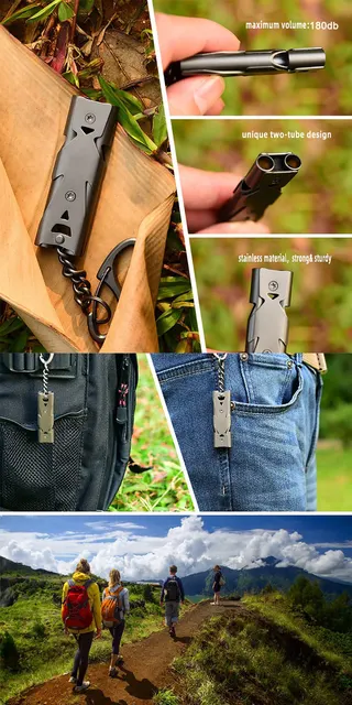 Sifflet de sauvetage, porte-clés pendentif de sifflet de survie Portable à  décibels élevés, adapté au Camping en plein air randonnée d'urgence - Temu  Belgium