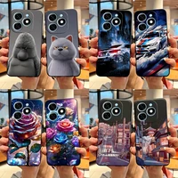Protective Case Shockproof Soft Silicone Case For Tecno Spark 20 Creative Plating Fashion Phone Case For.jpg