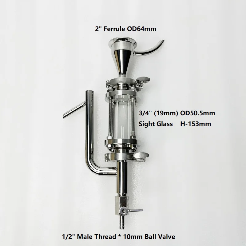 Ss Distillation Set 2 Inch Ss304 Distillation Accessories With Basket 2-Inch Soxhlet ...