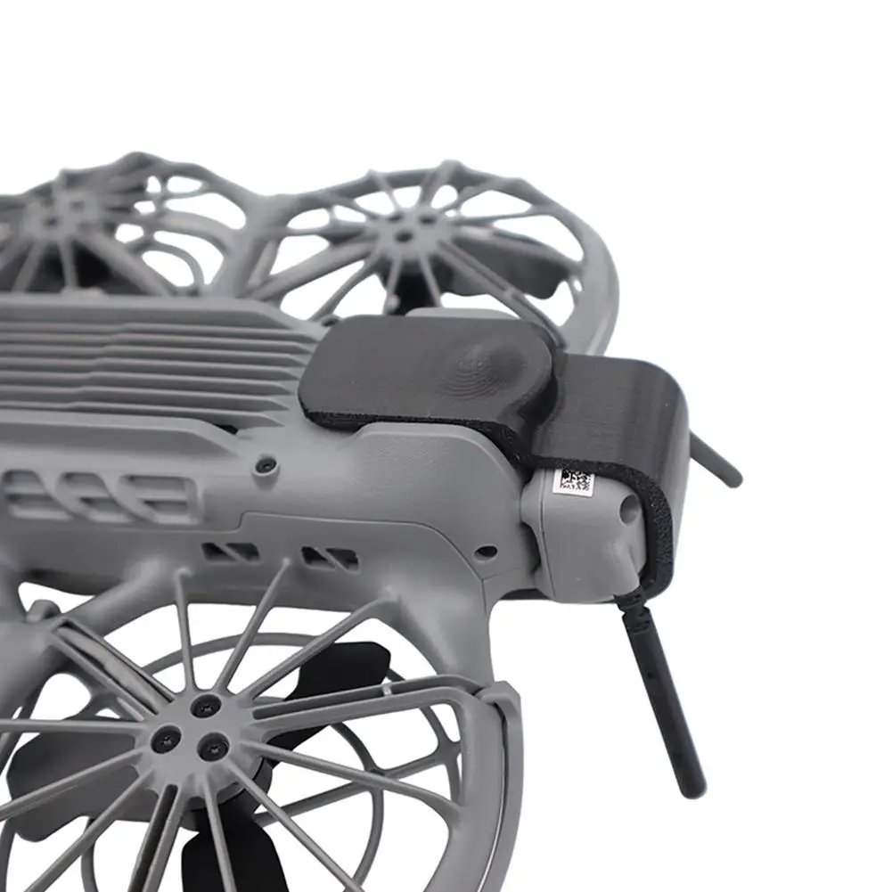 Housse de protection pour caméra drone en silicone noir, flexible et ajustée au boîtier
