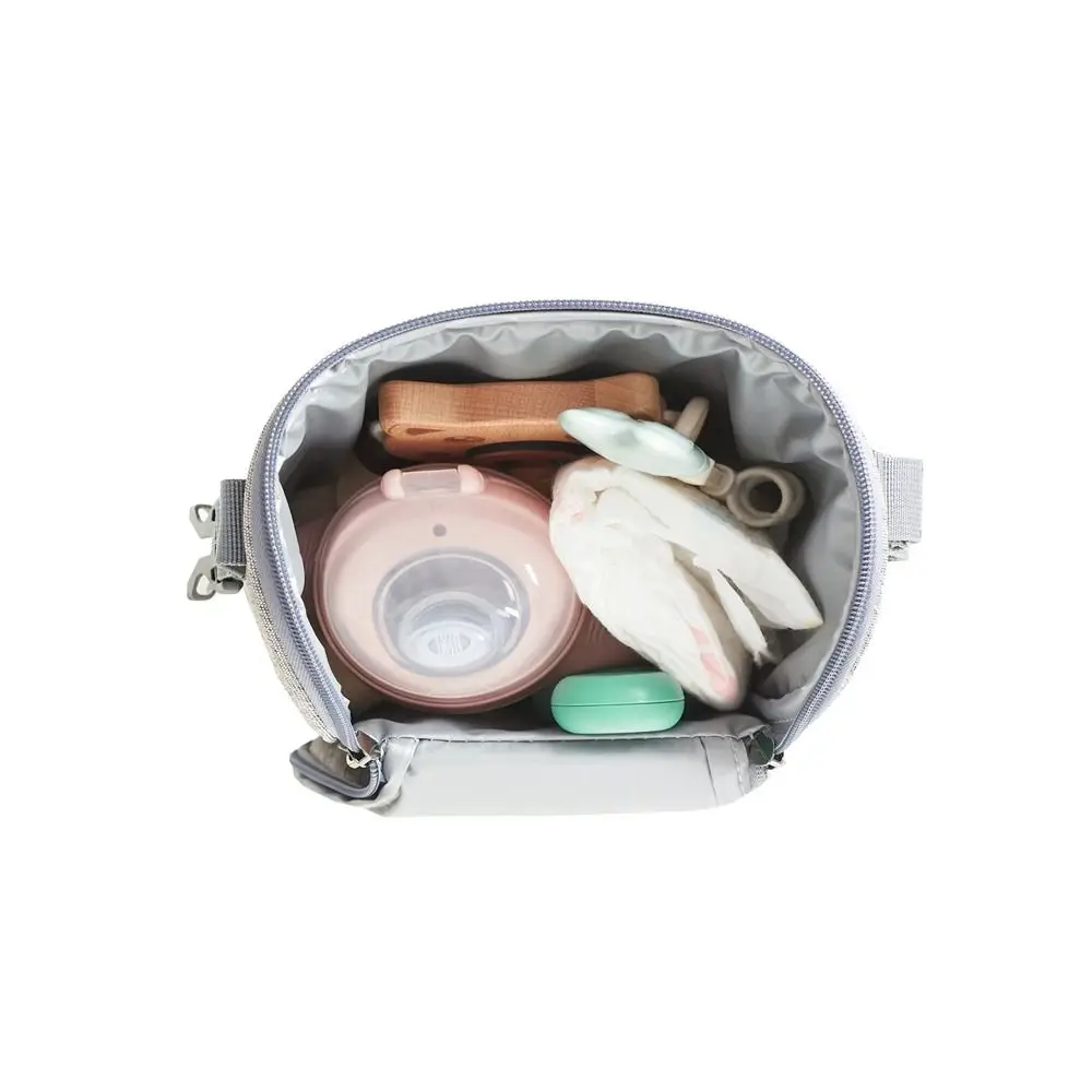 Water-proof Leak-proof Heat Insulation Zipper Stroller Hanging Bag Baby Food Bag Feeding Bottle Bag Breast-milk Storage Bag
