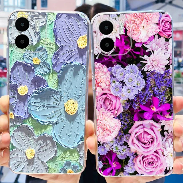 Funda P/ Xiaomi Redmi A2, Acrigel Space C/ Cristal Color Transparente Xiaomi  Redmi A2