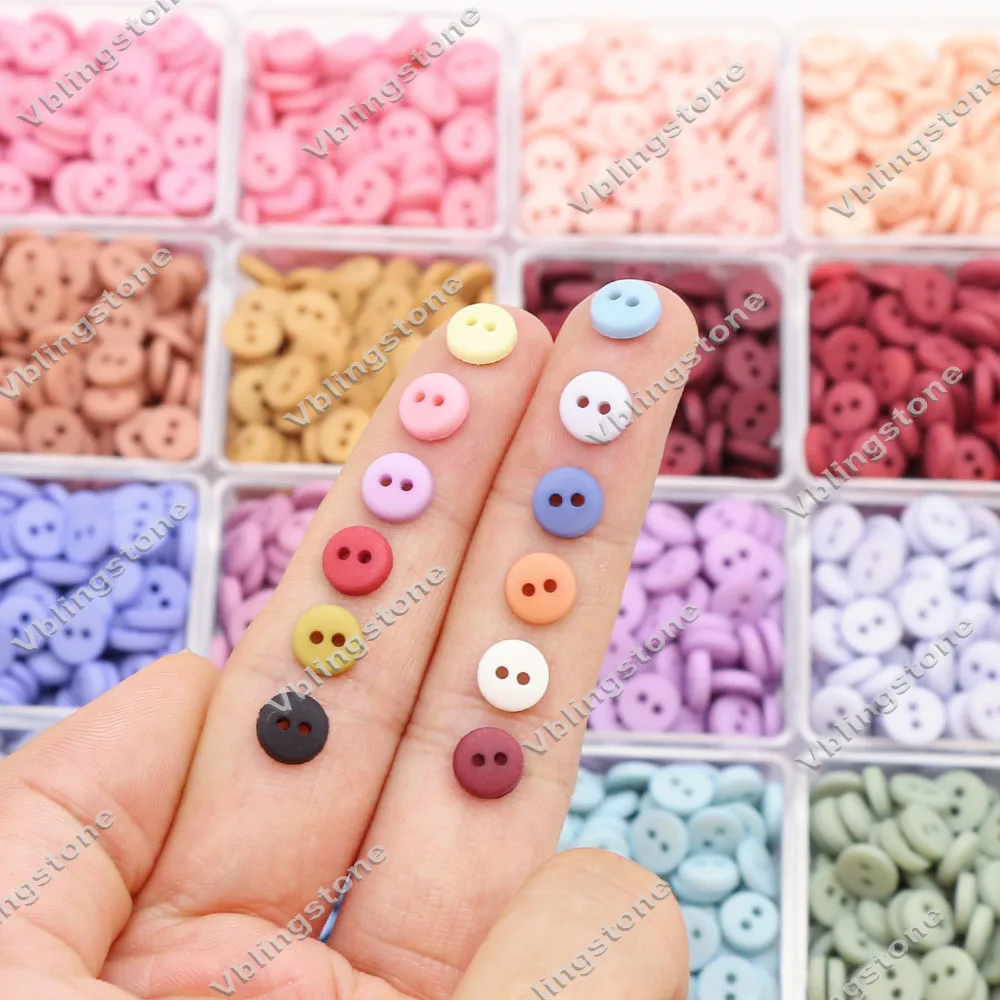 Assorted Wooden Buttons Mixed Colors - Heart Flower Round Shapes For Sewing Crafts DIY 40g Pack