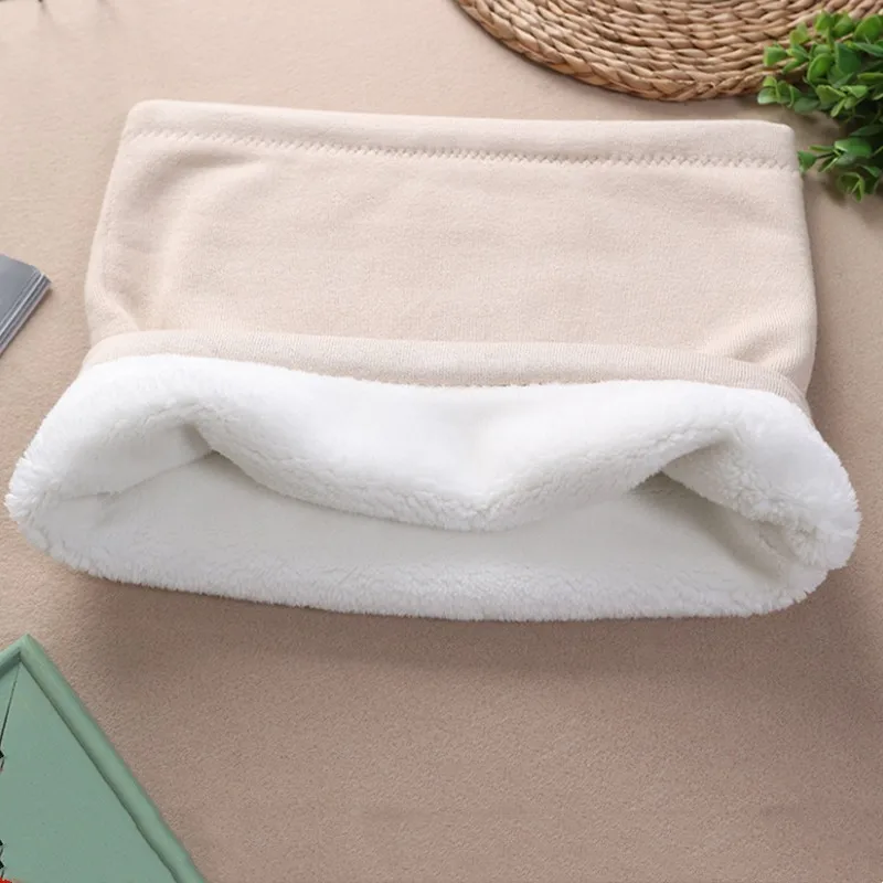 

Поддерживающая талия из хлопка и пуха для осени и зимы, вязаная теплая и непромокаемая утолщенная ткань для защиты живота