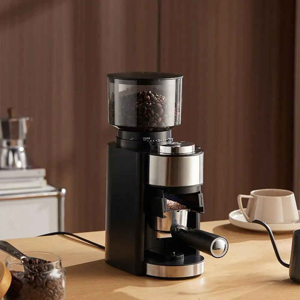 

Electric Coffee Grinder 25 Levels Household Adjustable 250g Large Capacity Coffee Bean Grinder Mills
