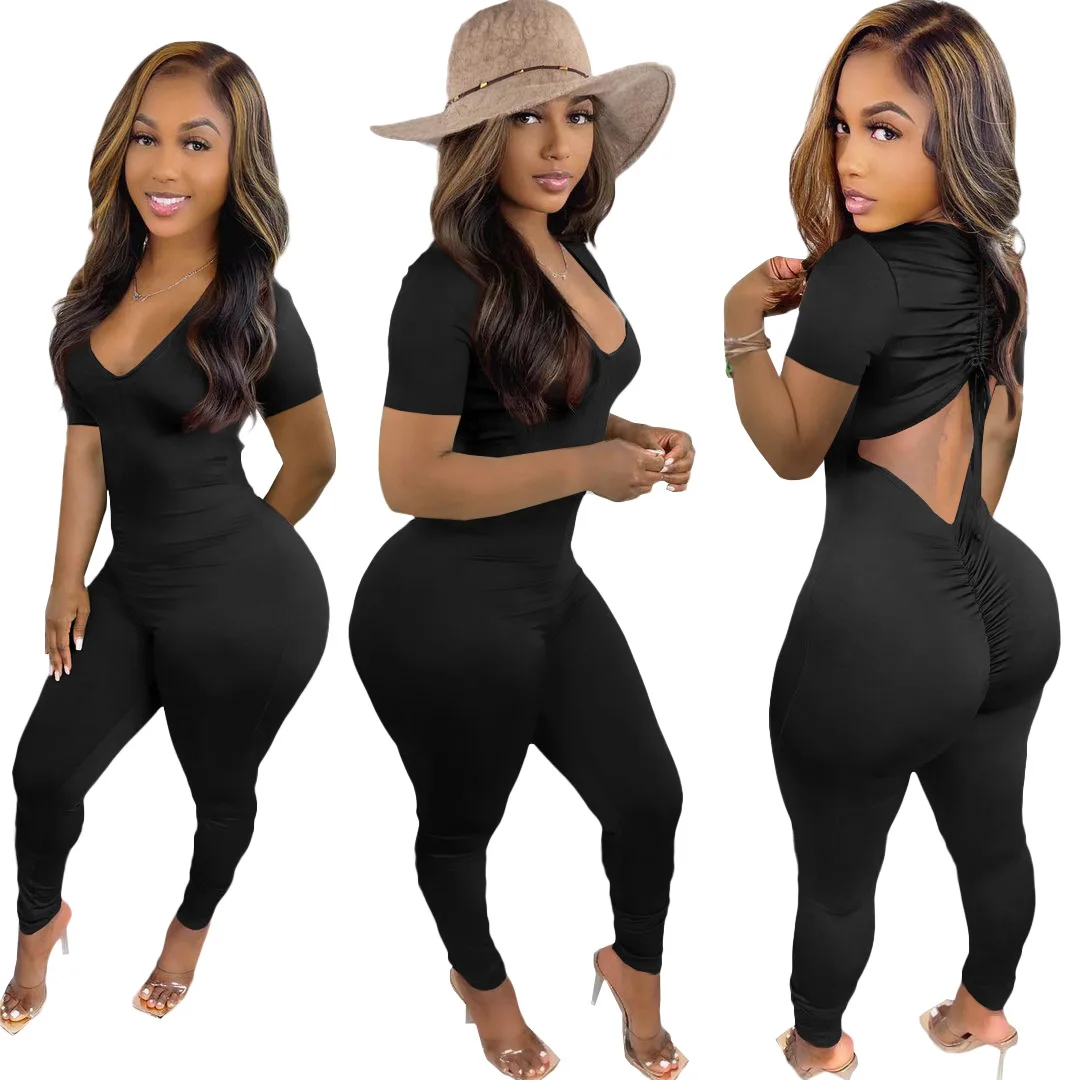 

Sexy Jumpersuit for Women Evening Overal Fanshion Style 2022 2021 Going Out Outifts Party Clothing Spring Summer Midriff