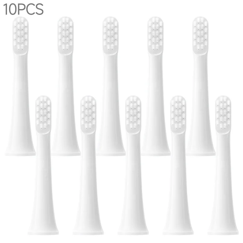 Replacement Brush Heads For Xiaomi Mijia T100 Sonic Electric Toothbrush Head Soft Bristle Nozzles 12pcs replacement brush heads for xiaomi mijia t300 500 dupont bristle soft electric toothbrush sonic cleaner vacuum nozzles