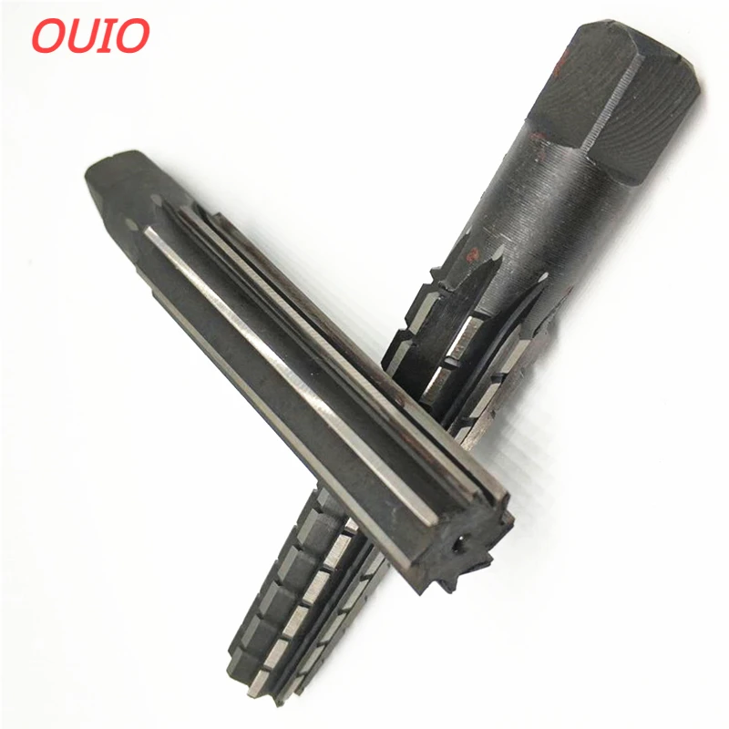 Hand Reamer Set 2PCS/Set Hand Reamers MT0 MT1 MT2 MT3 MT4 MT5 Steel Fine Rough-Edge Morse Taper Reamer for Milling Finishing Tool