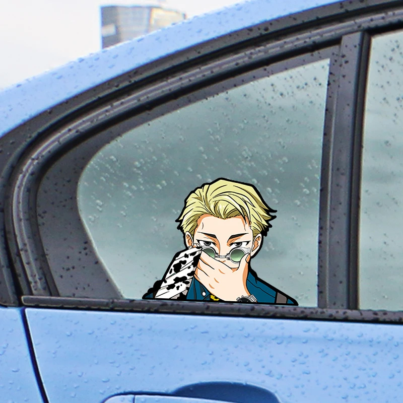 Rimuru Tempest That Time I Got A Reincarnated As A Smile 3D Motion Stickers Cartoon Waterproof Decals for Cars,Refrigerator,Etc.