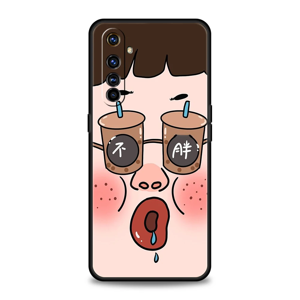 Whimsical Cartoon Character Soft TPU Phone Case Cover