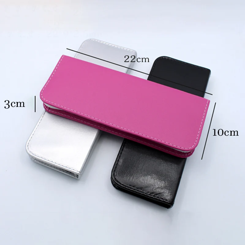 Hair Scissors Cover Case PU Leather Professional Barber Hairdressing