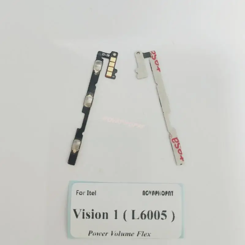 Top Per Itel Vision 1 L6005 Power On Off Volume Up Down Ribbon Power Button Cavo Flessibile