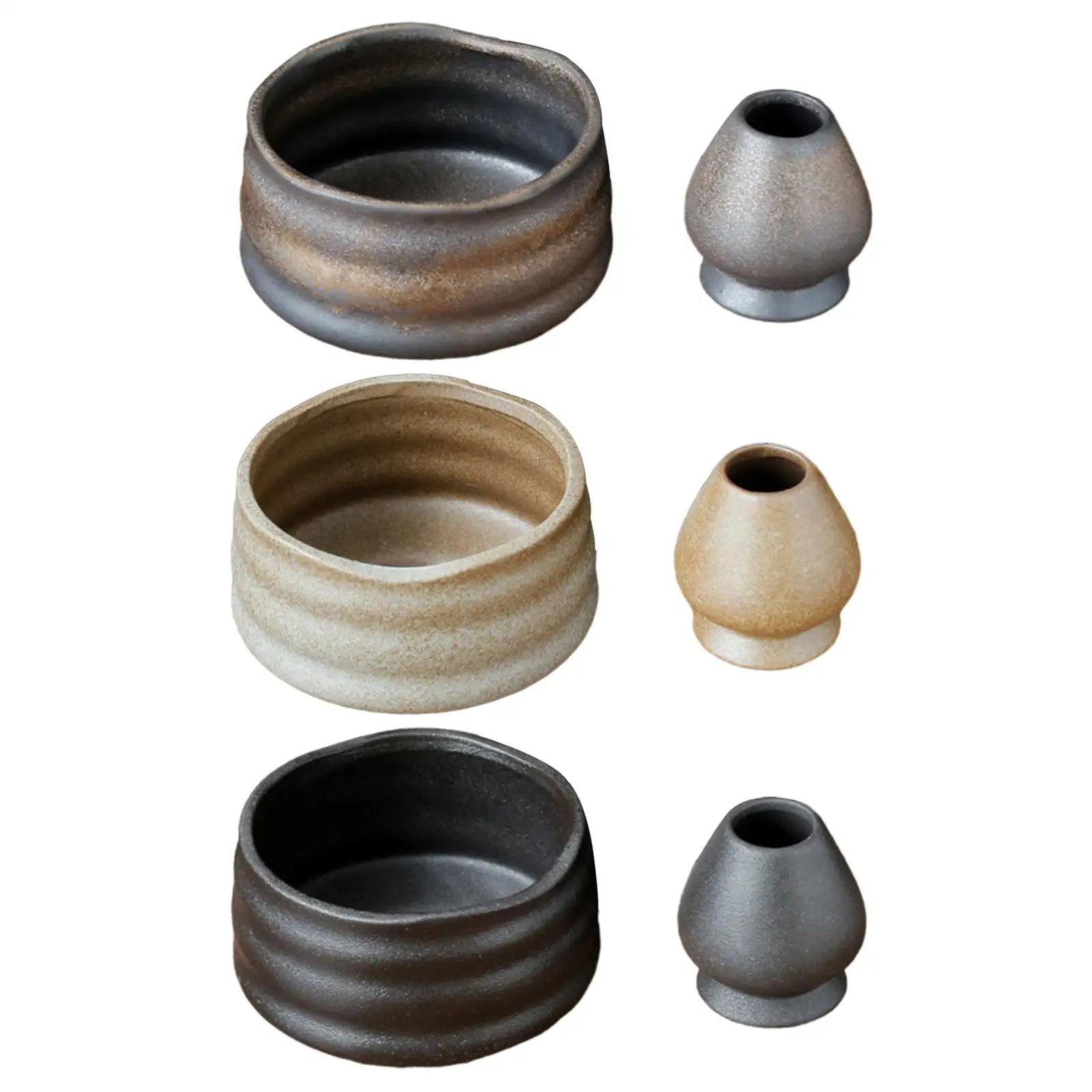 Ciotola Matcha E Porta Frusta Matcha, Ciotola Matcha Retrò Per La Cerimonia Del Tè