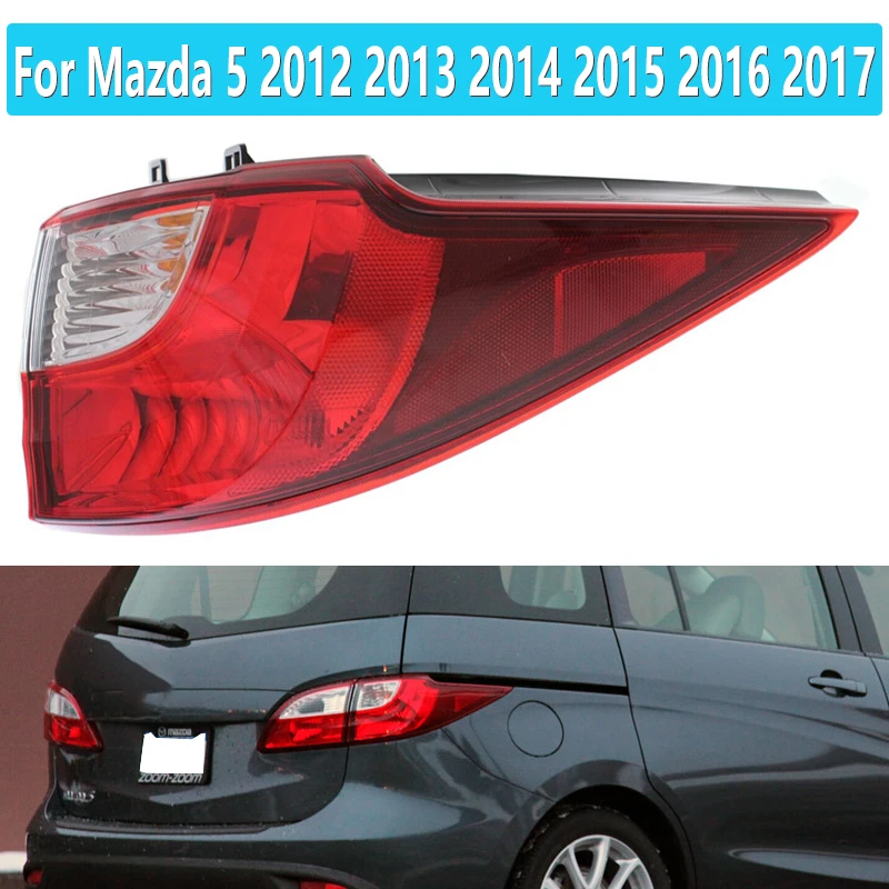 Car Rear Light Cover Rear Bumper Light Brake Light Assembly For Mazda 5