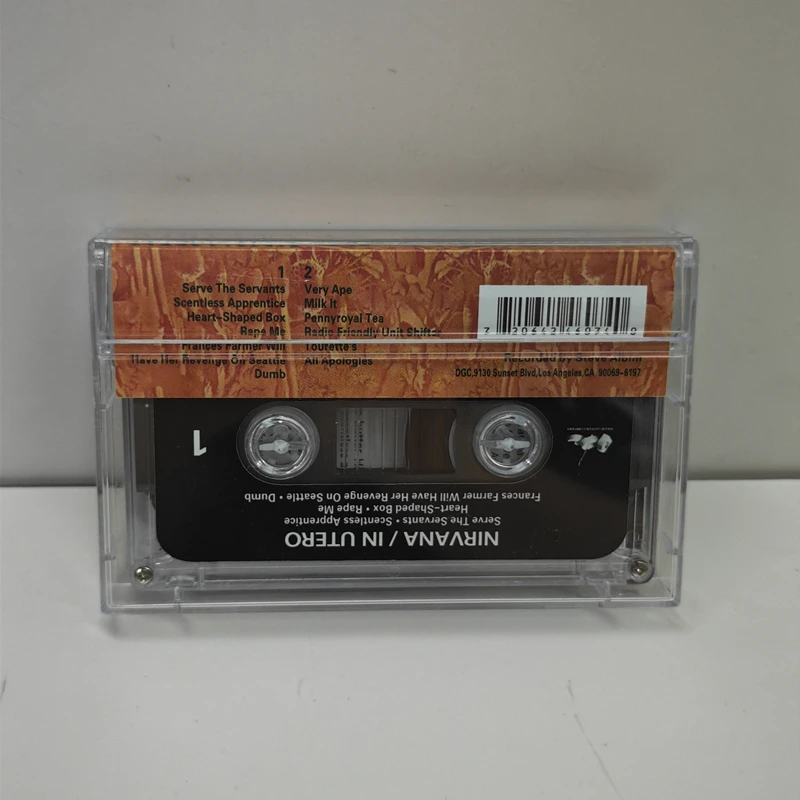 EU US Grunge Rock Musik Tape MTV Unplugged in New York Album Nevermind Kassetten Cosplay Walkman Auto Recorder Soundtracks Box – Detail 15