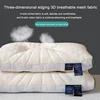 Latex Fiber Pillow Not Collapse 48x74cm Relaxing Neck Help Sleep Pillows 2