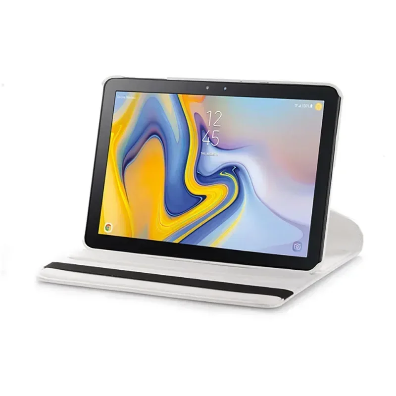 360 Degree Rotating PU Leather Flip Stand Smart Tablet Cover Shell