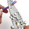 12 in 1 Multifunctional Wire Stripper Crimper Cable Cutter Pliers Foldable Electrician Pliers Tools and Cable Stripper Pliers 4