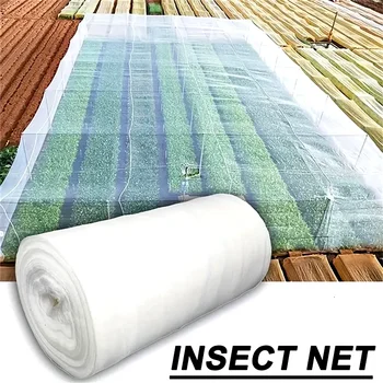 White 60 Mesh Garden Insect Protection Net – Plant & Vegetable Cover for Pest, Bird & Bug Control 1