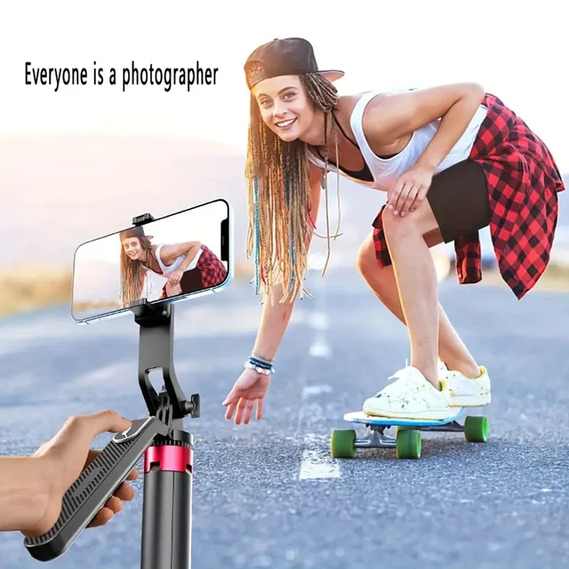 Portable Tripod with Wireless Remote & 360° Rotation 4