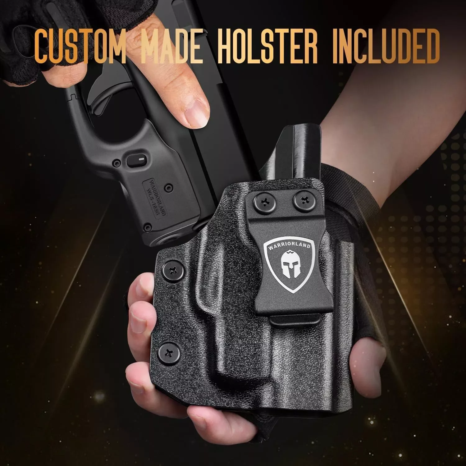 Laser Sight Only Fit Glock 43/43X Green / Rrd Not provide battery Not fit G43X with Rail OR G43X MOS Kydex Holster Beam Sight