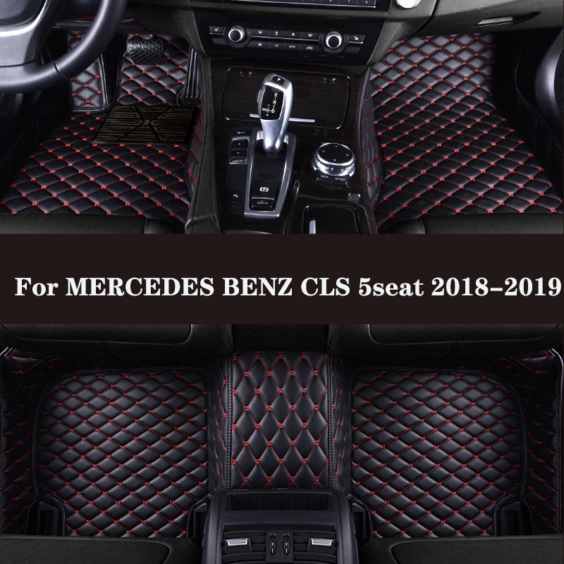 

Автомобильный напольный коврик HLFNTF для MERCEDES BENZ CLS, 5 мест, 2018-2019, автомобильные запчасти, автомобильные аксессуары, интерьер автомобиля