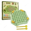 2-4 people animal/fruit chess 54 card memory international flip chess cartoon logical thinking cognitive animal learning chess 2