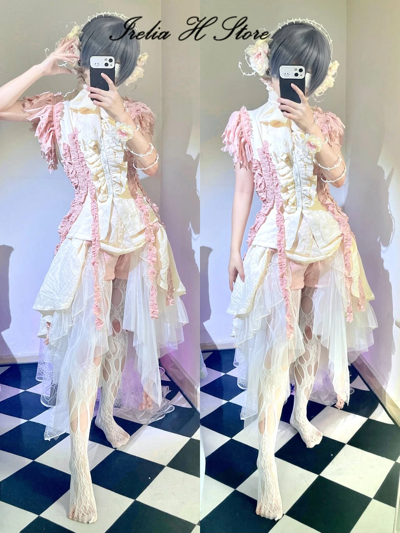 

Irelia H Rose композиционный костюм для косплея черного Батлера
