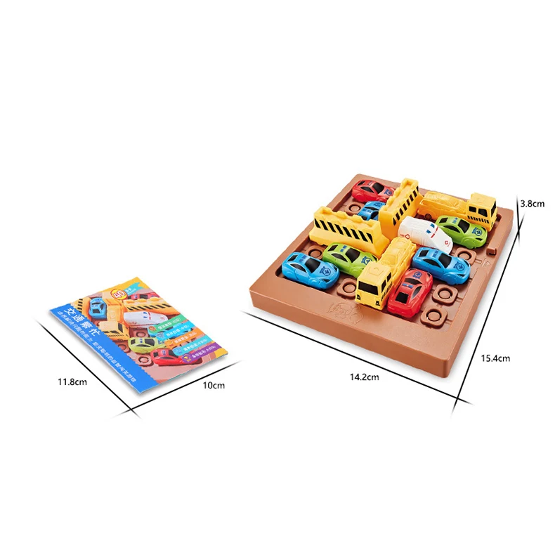 Moving Cars Out Of The Warehouse Huarong Road Children Puzzle Toys Huarong Road Toys Mathematical Thinking Exercises Hands 5