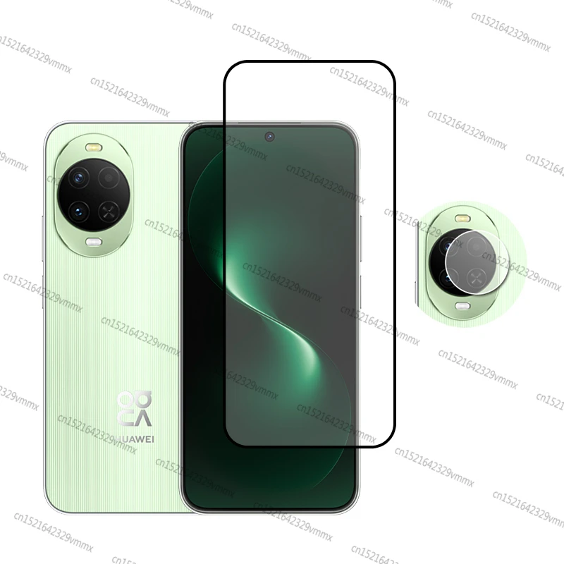 Premium Full Cover Tempered Glass Screen Protector and Camera Lens Film